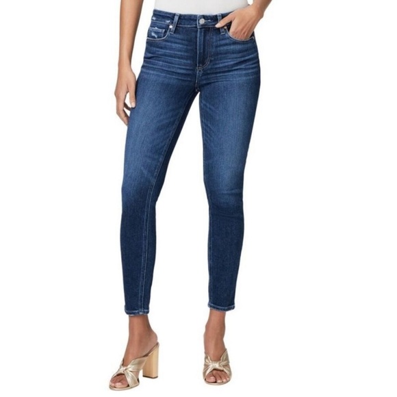 PAIGE Denim - Paige Hoxton Crop skinny jeans
